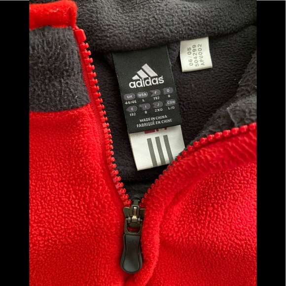 SOLD- Adidas AC Milan FC Pullover Fleece Men’s L - Picture 6 of 10